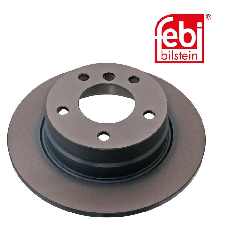 Rear solid brake disc febi 26134