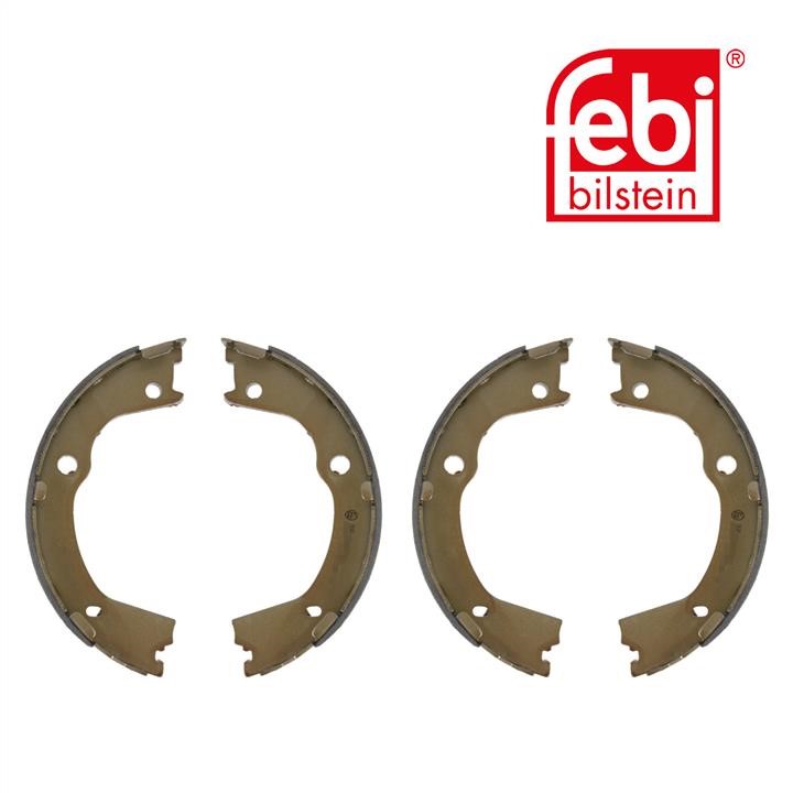 Drum brake shoes rear, set febi 170877