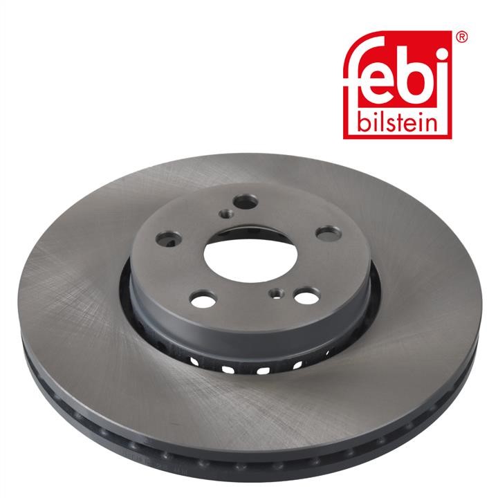 Front vented brake disc febi 26065
