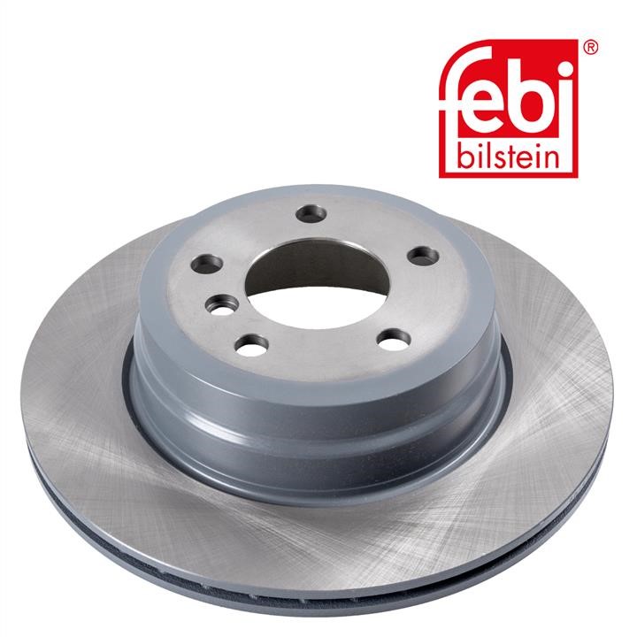Rear vented brake disc febi 36386