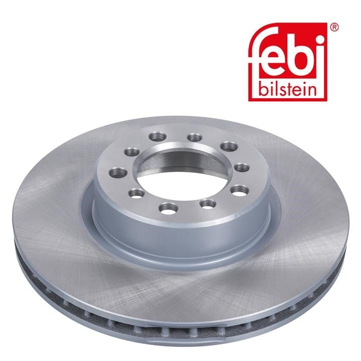 Front brake disc ventilated febi 06857