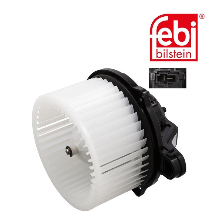 Electric Motor, interior blower febi 107390