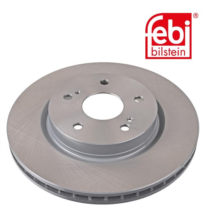 Front vented brake disc febi 28442