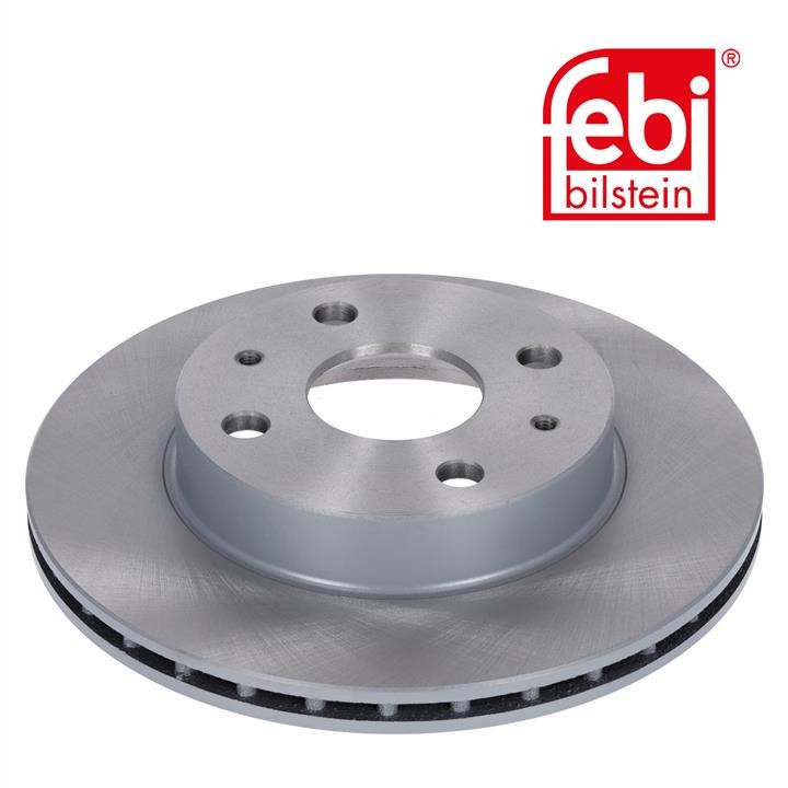 Front vented brake disc febi 28443