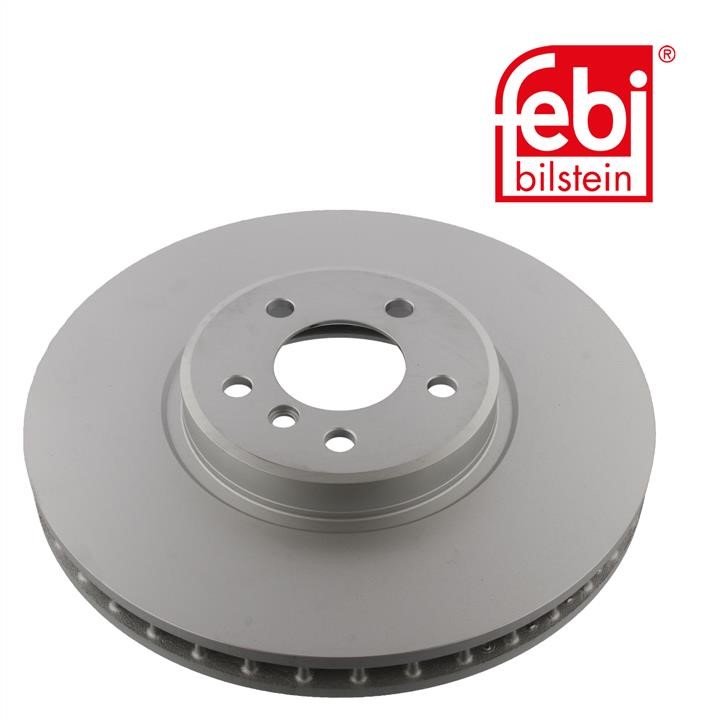 Front vented brake disc febi 36394