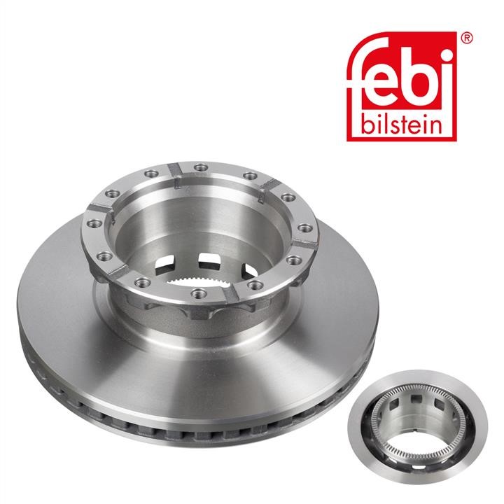 Brake disc febi 35339