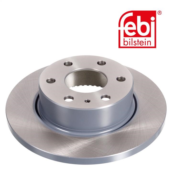 Rear solid brake disc febi 35341