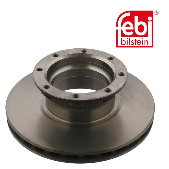 Rear vented brake disc febi 10935