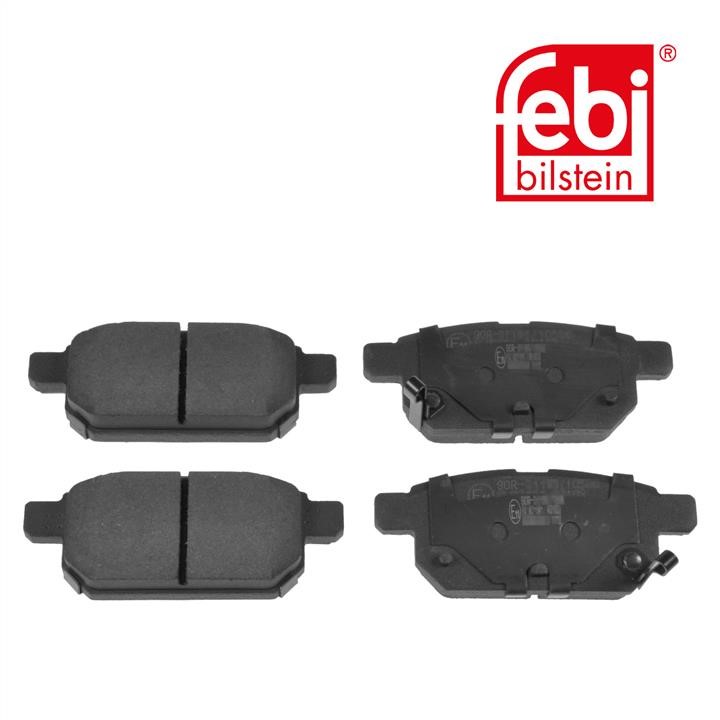 Rear brake pad set febi 116313