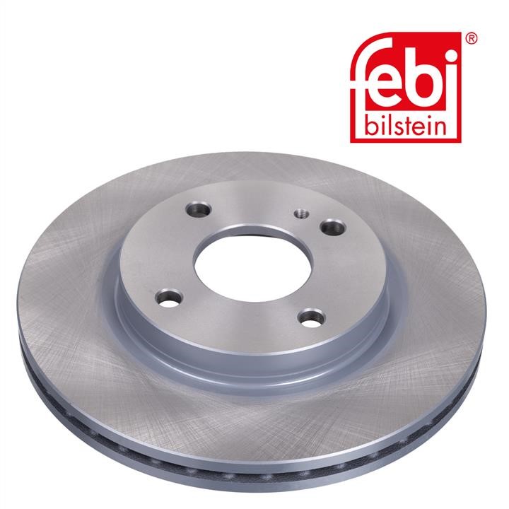 Front vented brake disc febi 38600