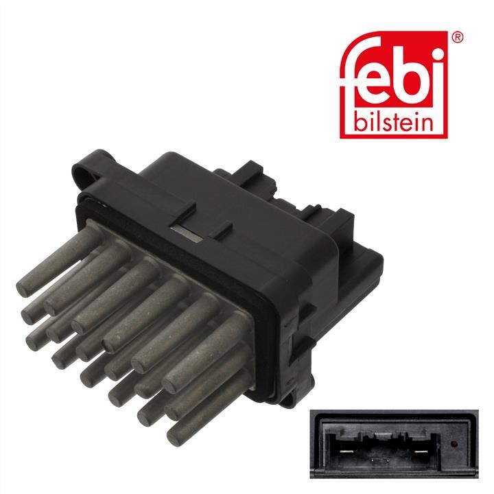 Fan motor resistor febi 38645
