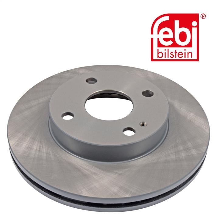 Front vented brake disc febi 23439