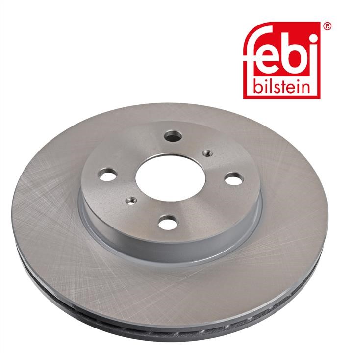 Front vented brake disc febi 27942