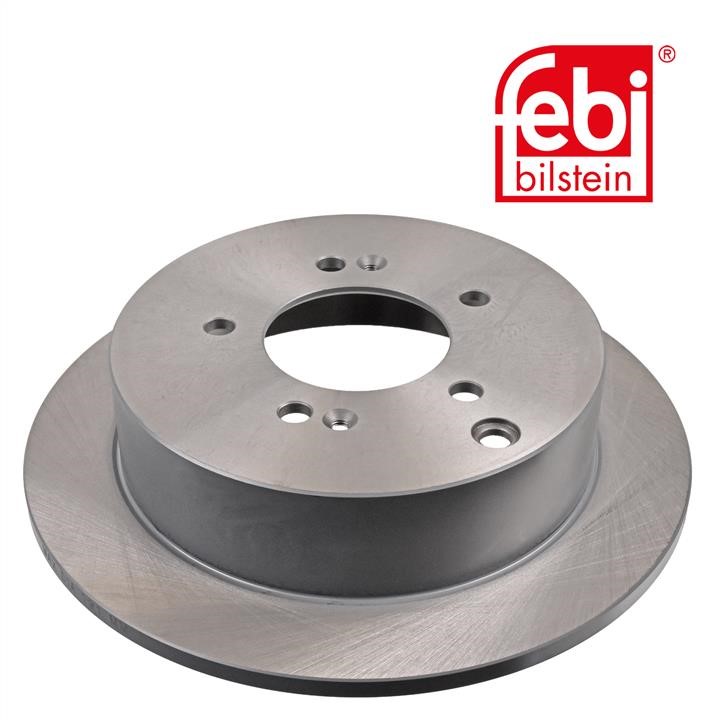 Rear solid brake disc febi 31362