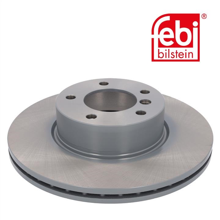Front vented brake disc febi 30541