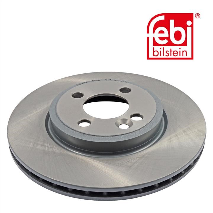 Front vented brake disc febi 32074