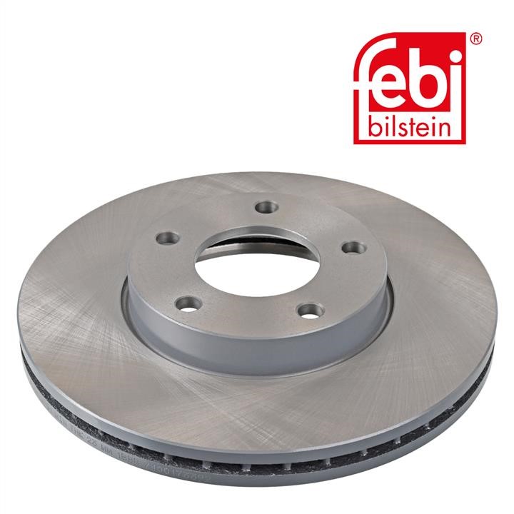 Front vented brake disc febi 32765