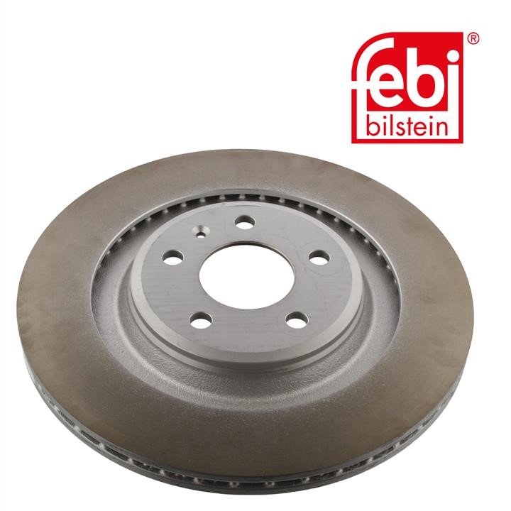 Rear vented brake disc febi 36454