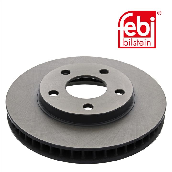 Front vented brake disc febi 44141