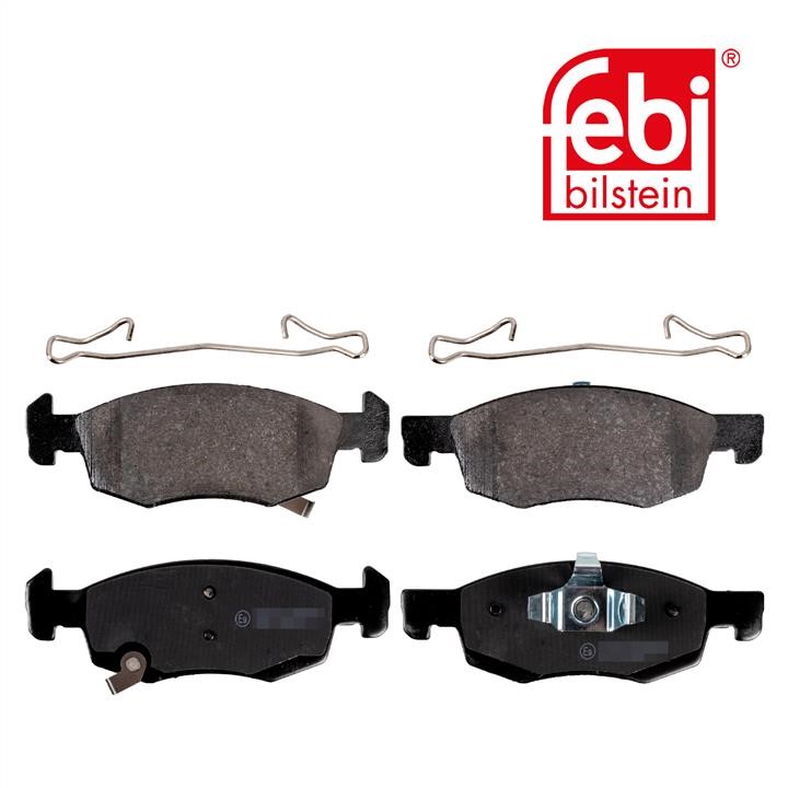 Front disc brake pads, set febi 16907