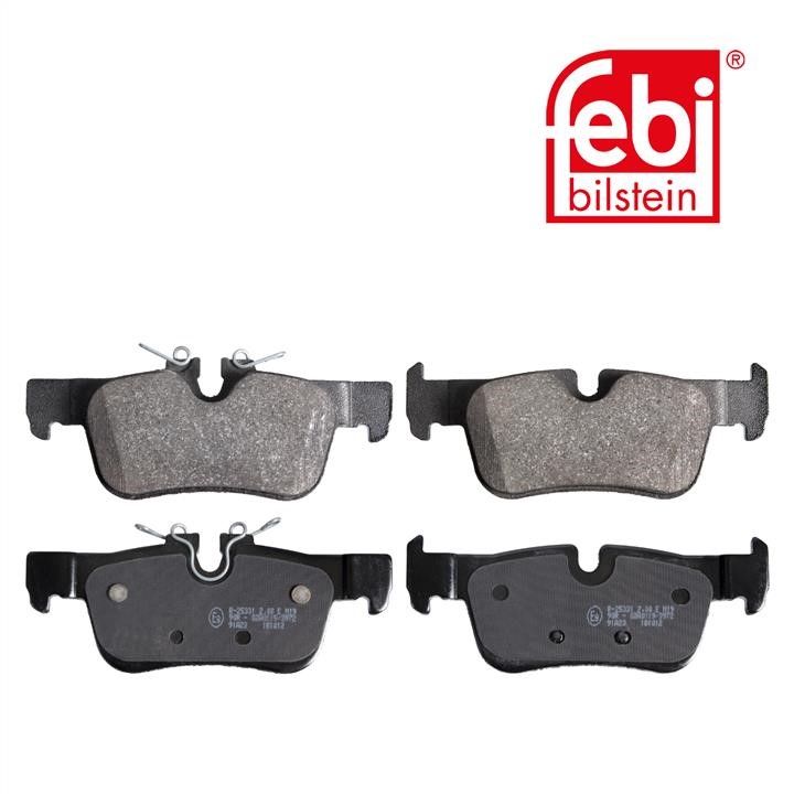 Rear brake pad set febi 16910