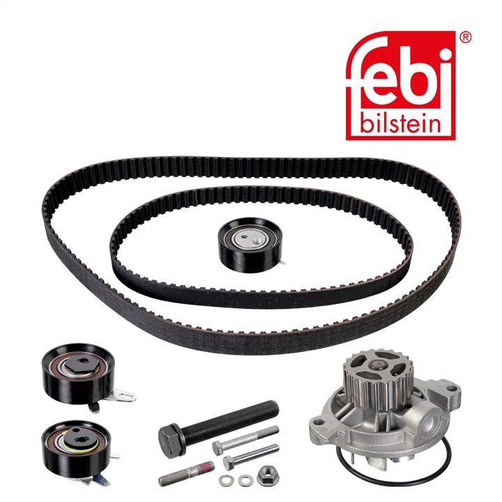 TIMING BELT KIT WITH WATER PUMP febi 45127