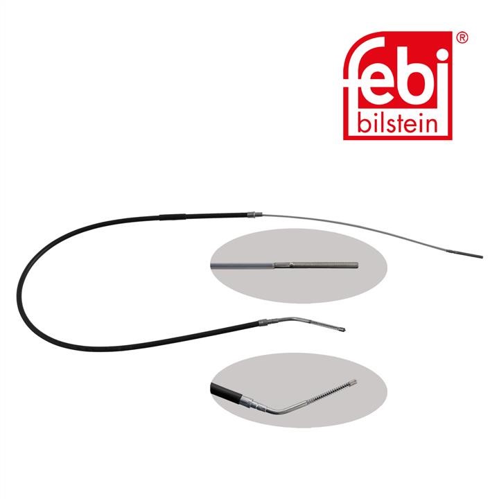 Handbrake cable febi 01756