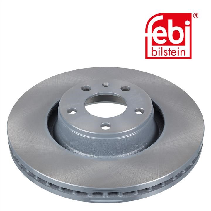 Front vented brake disc febi 26647