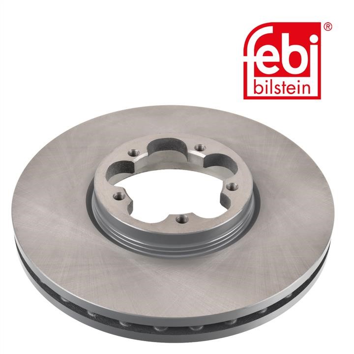 Front vented brake disc febi 104497