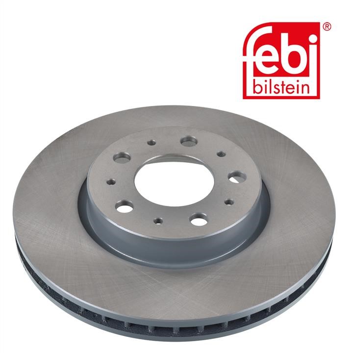 Front vented brake disc febi 11454
