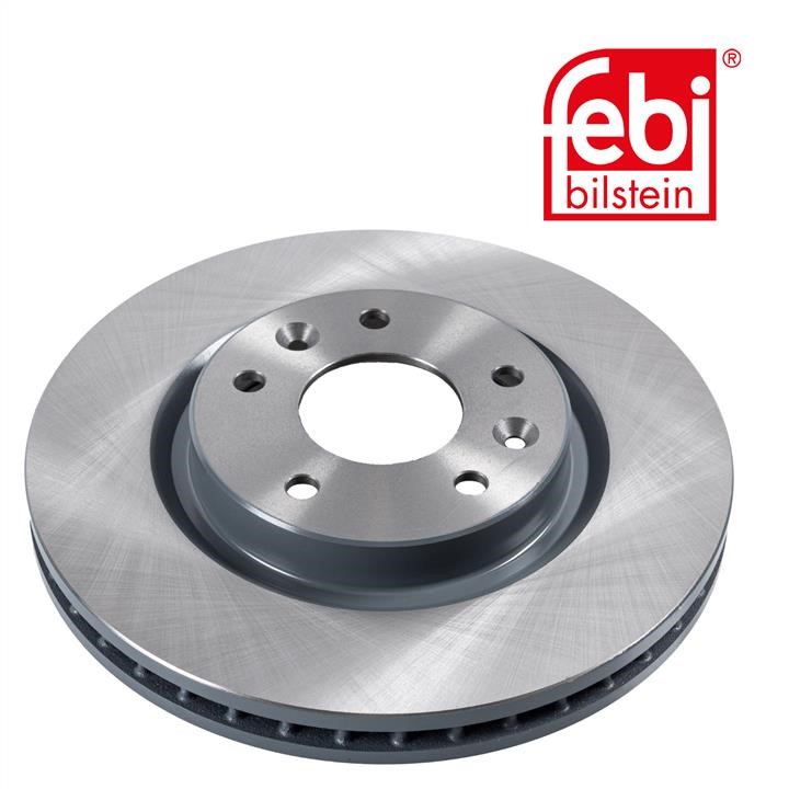 febi Front brake disc ventilated – price 158 PLN