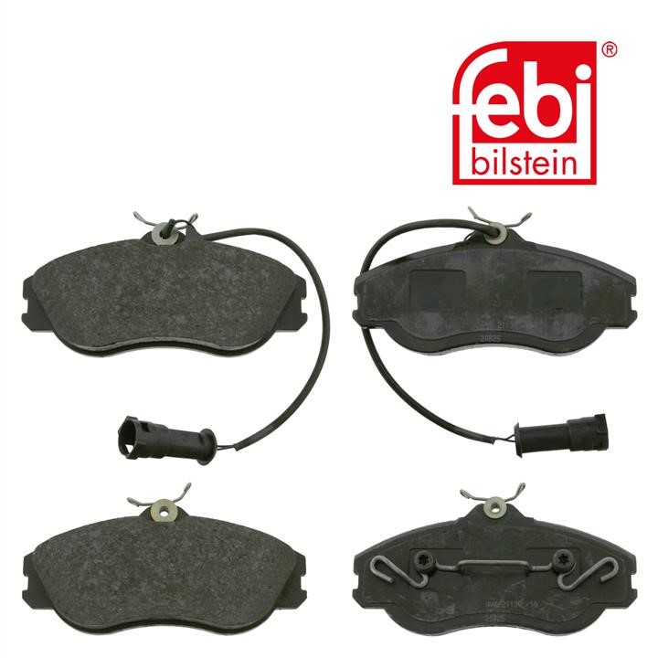 Brake pad set febi 16062