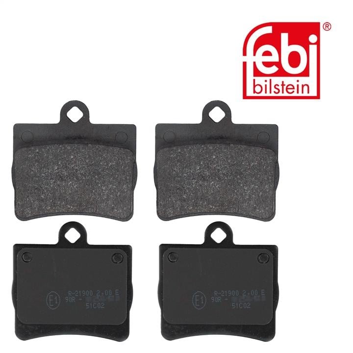 Brake pad set febi 16152