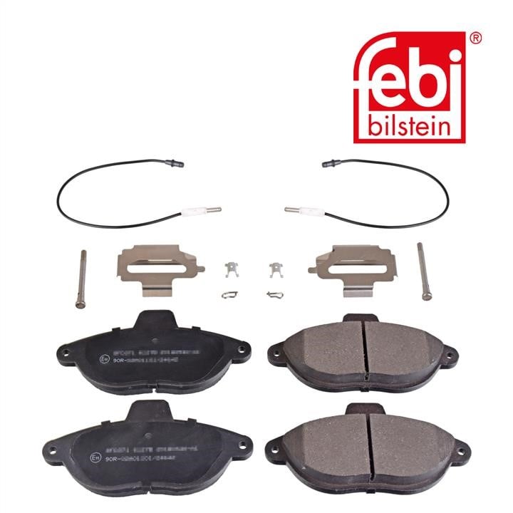 Brake pad set febi 16225
