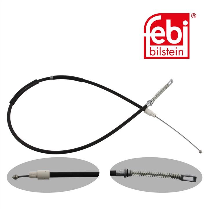 Handbrake cable febi 36936