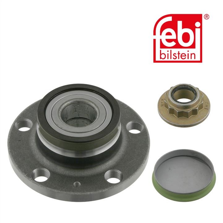 Rear wheel hub febi 24224