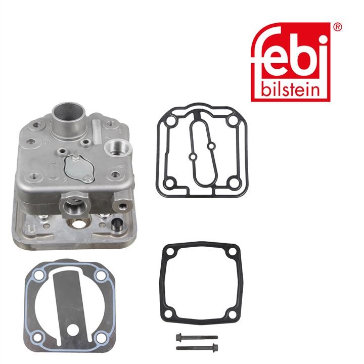 Pneumatic compressor cylinder head febi 24253