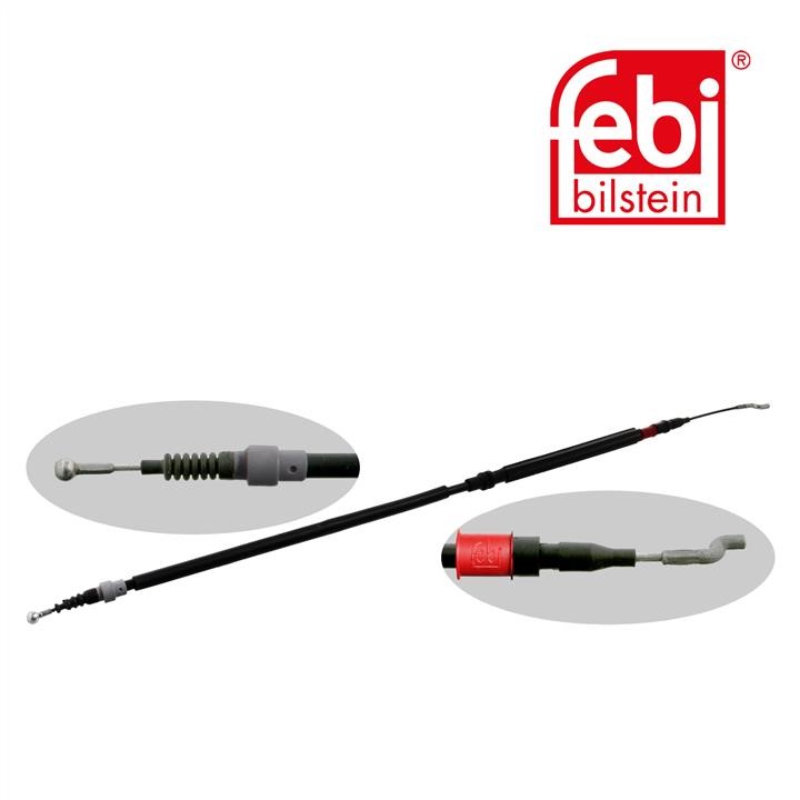 Handbrake cable febi 27383