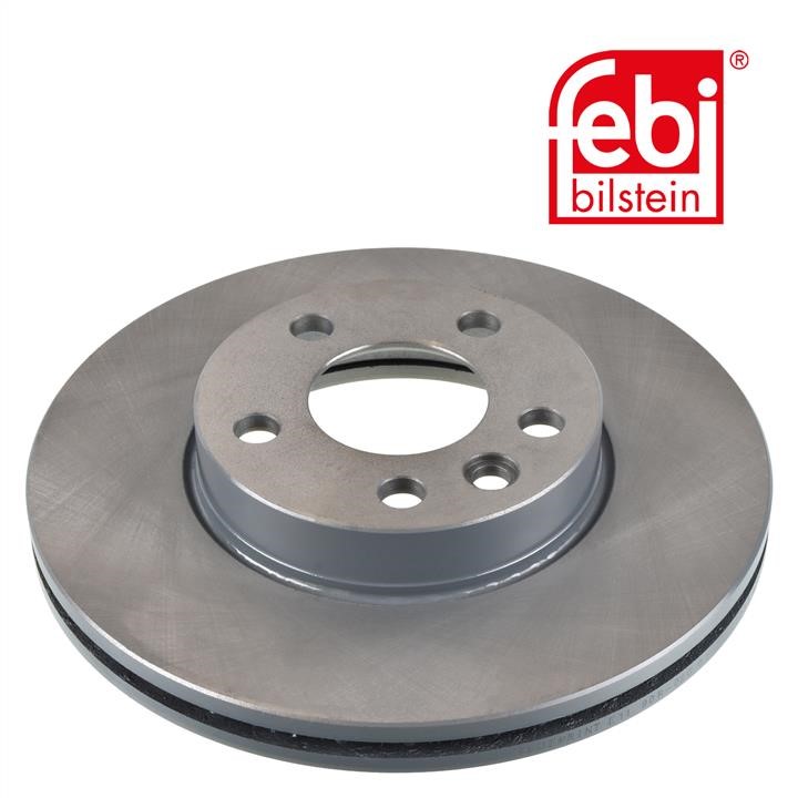 Front vented brake disc febi 14160