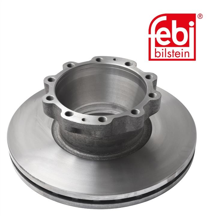 Rear vented brake disc febi 27224