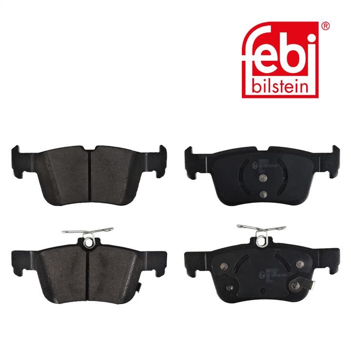Rear brake pad set febi 171393