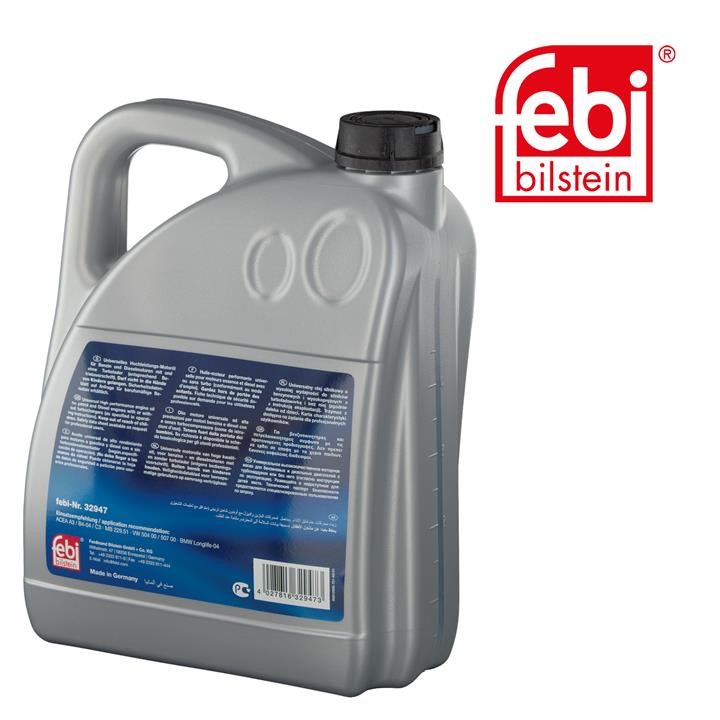 Engine oil Febi Long Life Plus 5W-30, 5L febi 32947