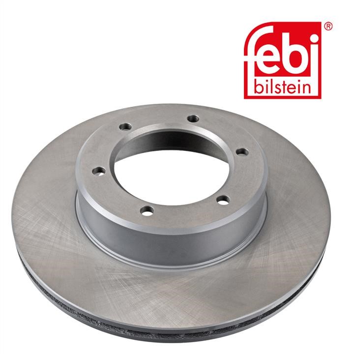 Front vented brake disc febi 31553