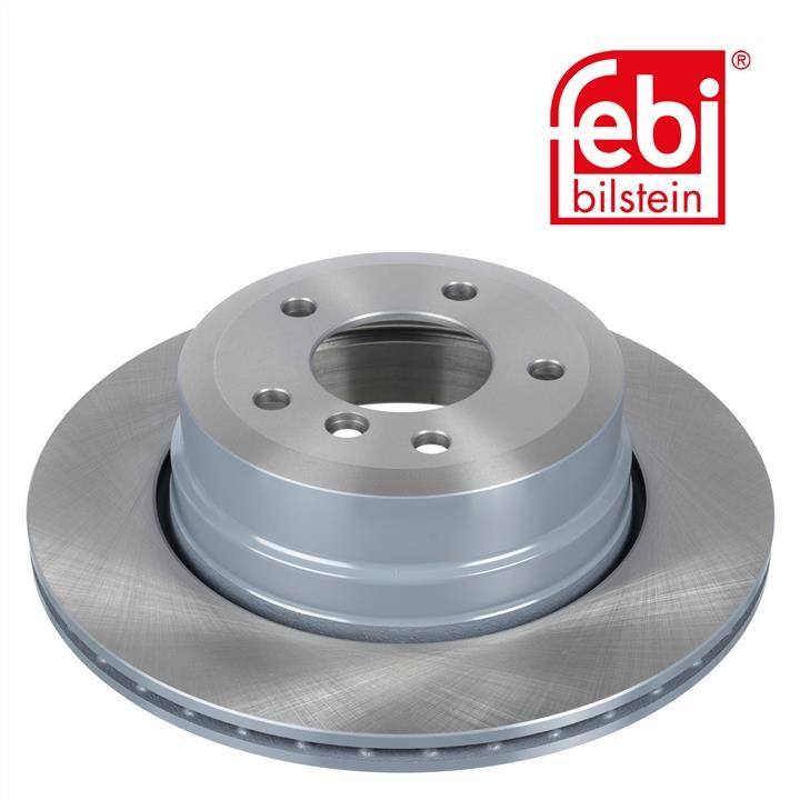 Rear vented brake disc febi 43894