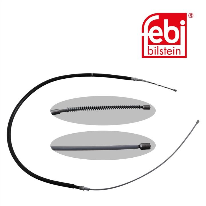 Hand brake cable febi 49623