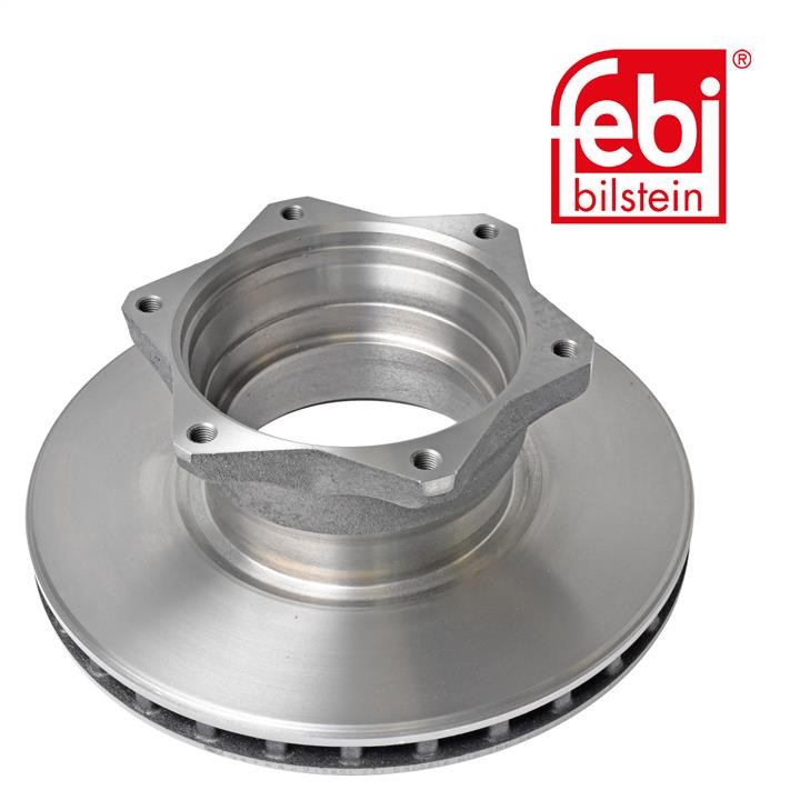 Rear vented brake disc febi 10921