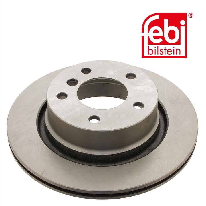 Rear vented brake disc febi 28165