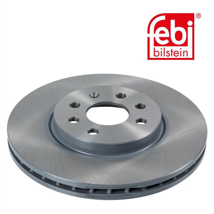Front vented brake disc febi 28167