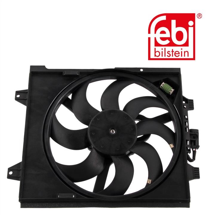 Hub, engine cooling fan wheel febi 37167