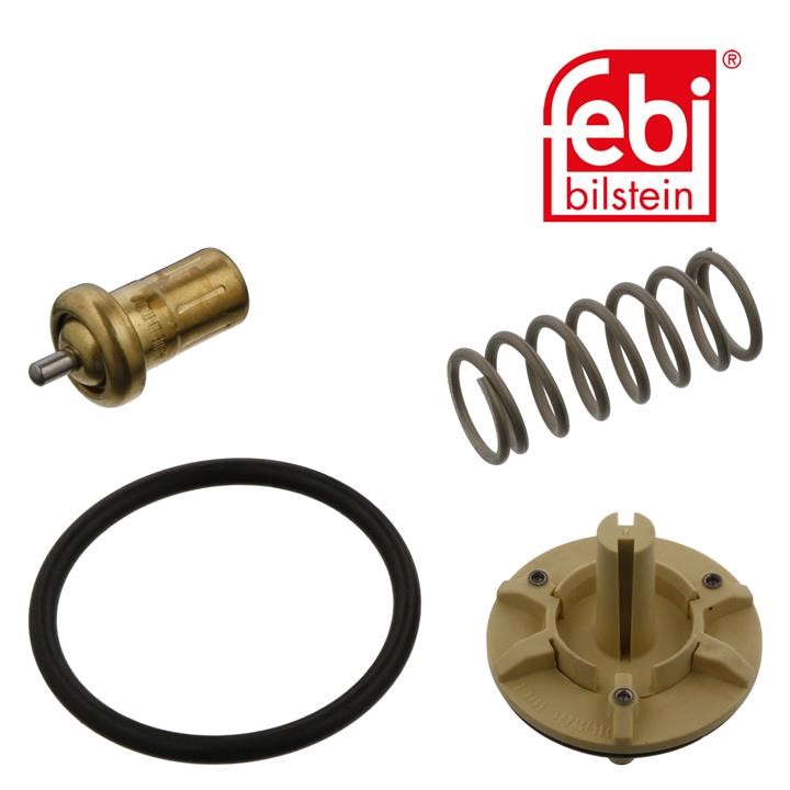 Coolant thermostat febi 36844